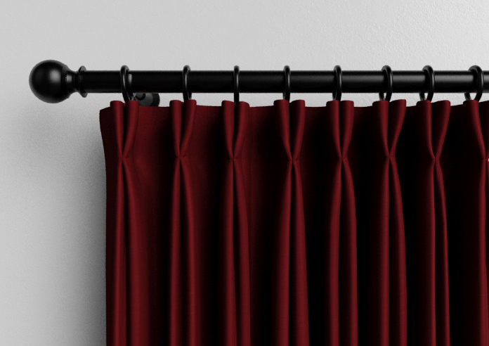 Kyoto Faux Silk, Holly - Made to Measure Curtains - Image 10